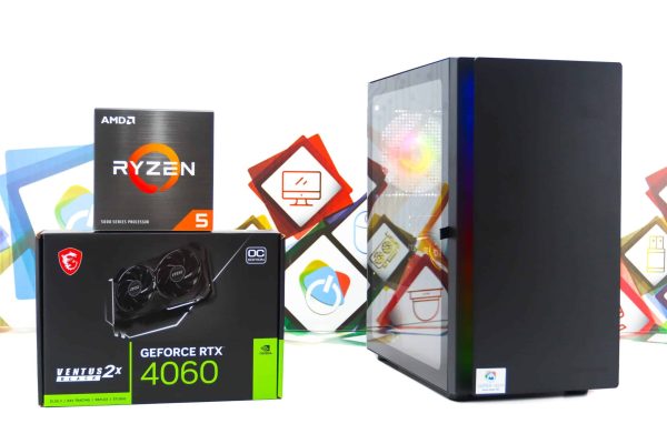 Gaming PC Cougar Purity-12 R5 5500 RTX 4060 500GB SSD 16GB DDR4 - Slika 3