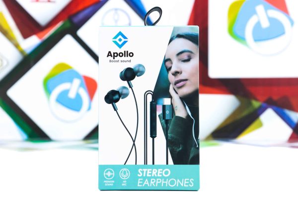 Slušalice Apollo stereo earphones