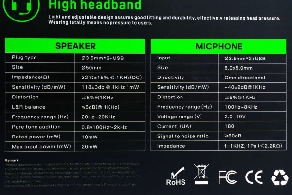 Gaming slušalice iMice HD-460 7.1 RGB - Slika 2