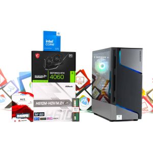 Gaming PC Cougar MX360-11 i5-14400F RTX 4060 1TB SSD 16GB DDR5