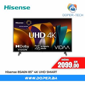 TV Hisense 85A6N 85'' LED UHD 4K Smart