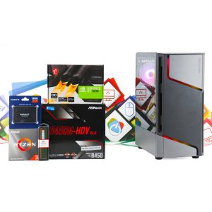 Gaming PC Cougar MX360-07 R3 4100 GT 1030 240GB SSD 8GB DDR4