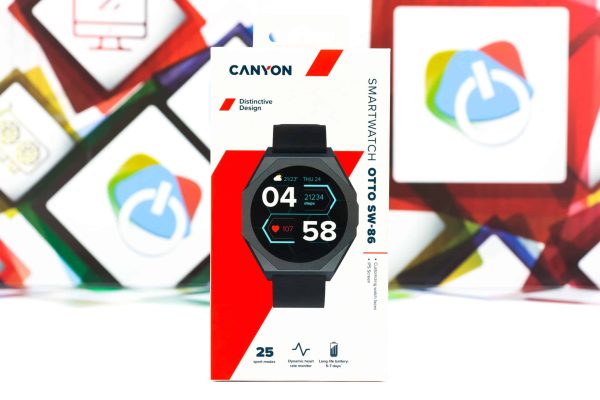 Smartwatch Canyon Otto SW-86 crni CNS-SW86BB pametni sat