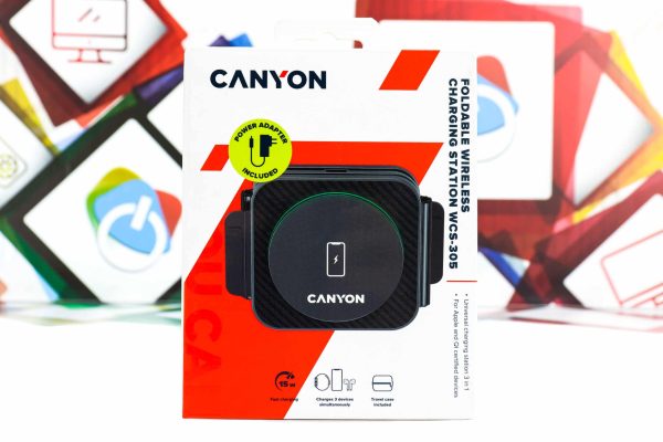 Bežična sklopiva stanica za punjenje Canyon WS-305 15W