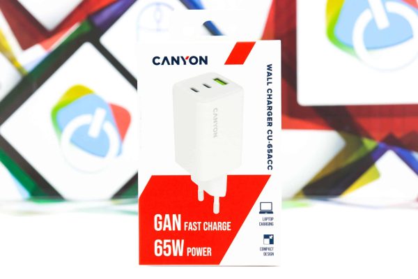 Kućni punjač Canyon Wall Charger CU-65ACC 65W