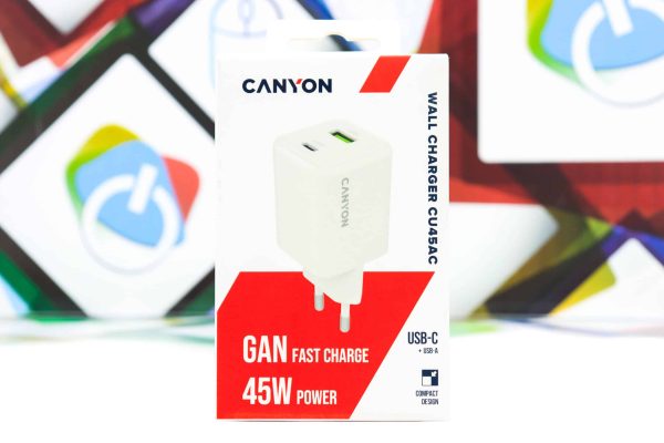 Kućni punjač Canyon Wall Charger CU45AC 45W
