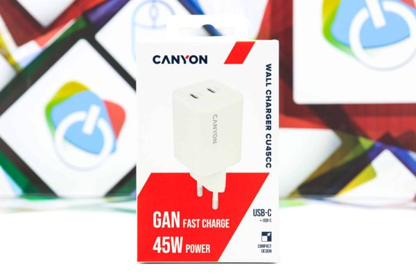 Kućni punjač Canyon Wall Charger CU45CC 45W