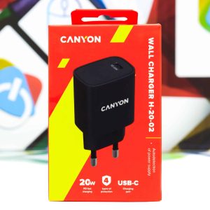 Kućni punjač Canyon Wall Charger H-20-02 20W