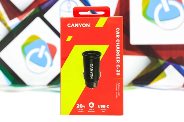 Auto punjač Canyon Car Charger C-20 20W