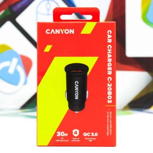 Auto punjač Canyon Car Charger C-20B03 30W