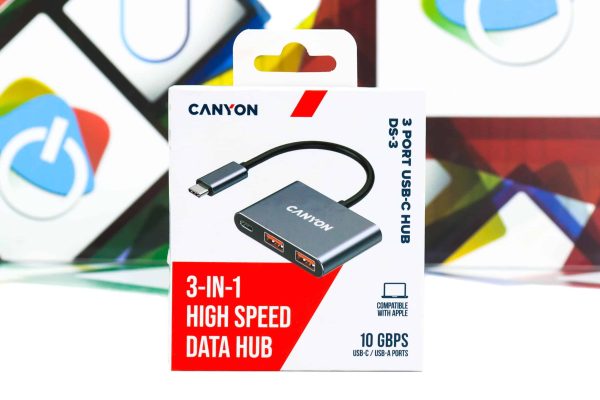 Multiport Hub Canyon DS-3 3in1 USB-C