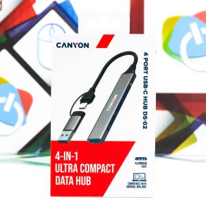 Multiport Hub Canyon DS-02 4 port USB-C