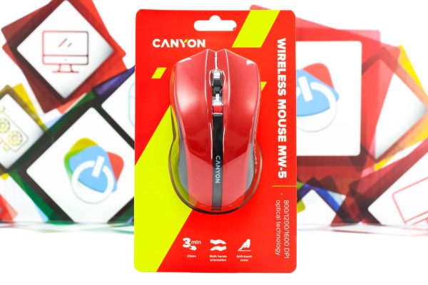 Miš bežični Canyon MW-5 WiFi