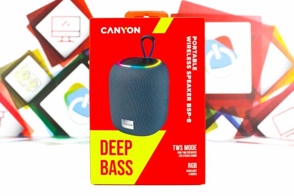 Bluetooth zvučnik Canyon BSP-8 10W sivi