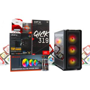 Gaming PC Cougar MX600-15 R7 5700X RX 7800 XT 1TB SSD 32GB DDR4