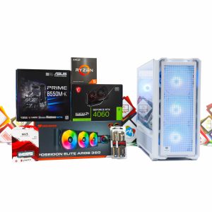 Gaming PC Cougar MX600-16 R5 5600X RTX 4060 1TB SSD 16GB DDR4