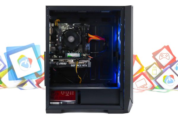 Gaming PC Airstream IT-3503-18 R5 3600 RTX 3050 480GB SSD 16GB DDR4 - Slika 8
