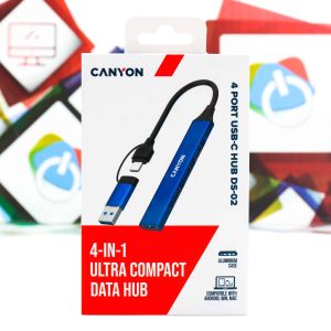 Multiport Hub Canyon DS-02 4 port USB-C