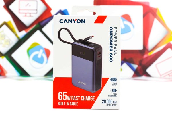 Power Bank Canyon OnPower 600 20000 mAh