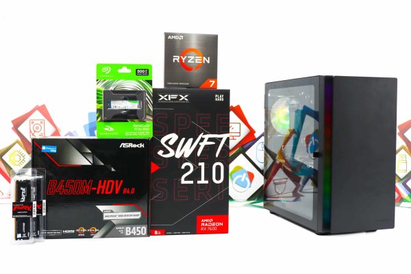 Gaming PC Cougar Purity-16 R7 5700X RX 7600 500GB SSD 16GB DDR4 - Slika 2
