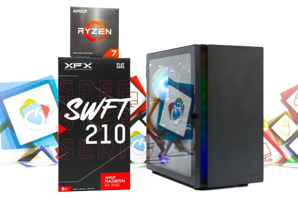 Gaming PC Cougar Purity-16 R7 5700X RX 7600 500GB SSD 16GB DDR4 - Slika 3