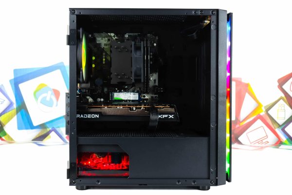 Gaming PC Cougar Purity-16 R7 5700X RX 7600 500GB SSD 16GB DDR4 - Slika 9