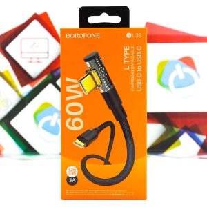USB-C na USB-C kabal Borofone BU39 60W 1,2m pleteni