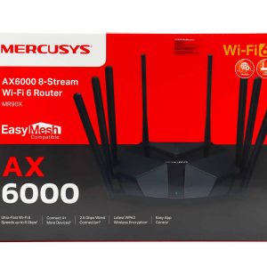 Router Wireless Mercusys AX6000 MR90X Wi-Fi 6 Gbps