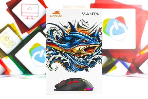 Gaming miš Barracuda Manta 12800dpi BGM-041 Black RGB