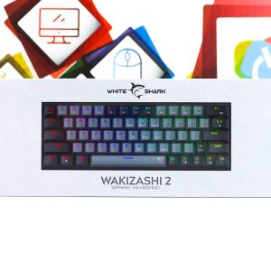 Gaming tipkovnica White Shark Wakizashi 2 blue switch crno-siva