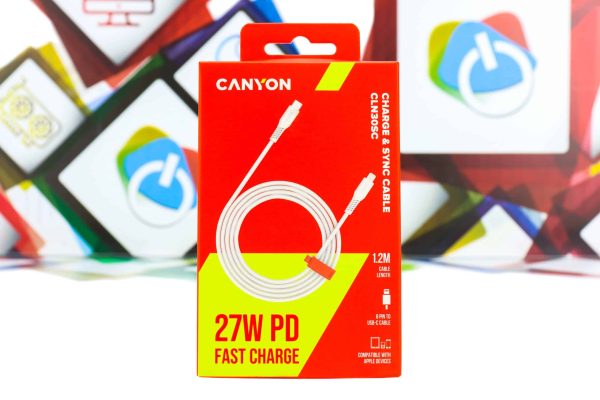 Kabal USB-C na Lightning Canyon CLN30SC 1.2m 27W