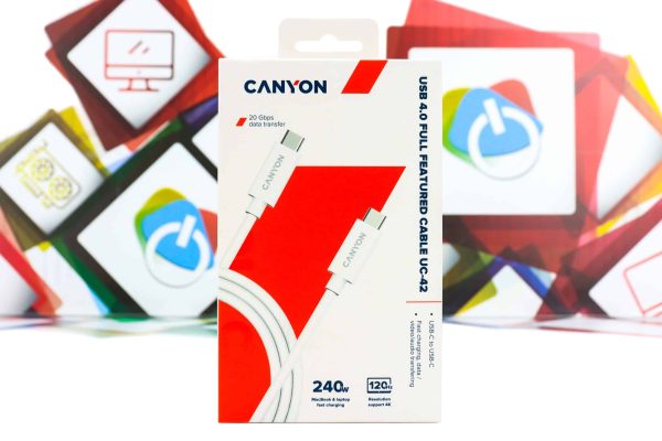 Kabal USB-C na USB-C Canyon UC-42 2m 240W