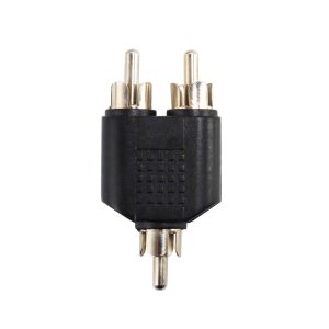 Konektor RCA muški na 2x RCA muški
