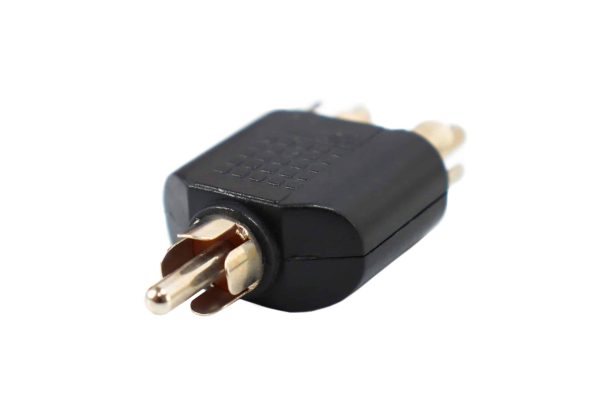 Konektor RCA muški na 2x RCA muški - Slika 3