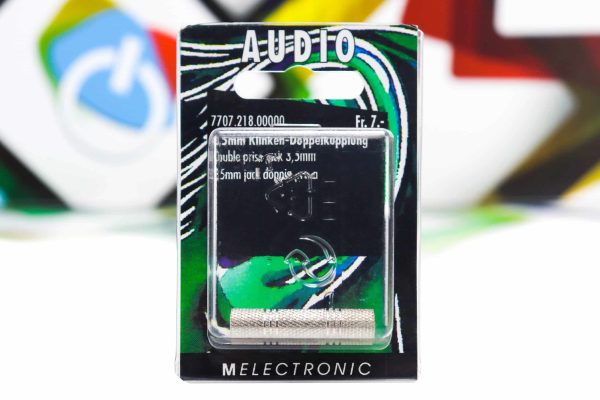 Audio adapter M-Electronics 3,5mm F 2x ženski