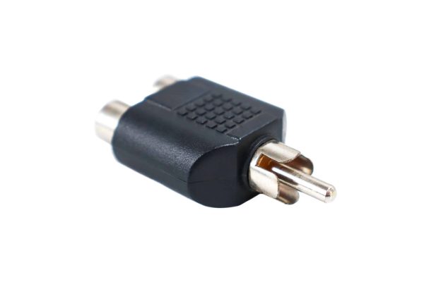 Konektor RCA muški na 2x RCA ženski - Slika 2