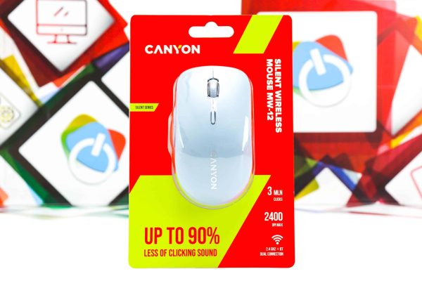 Miš bežični Canyon MW-12 CNS-CMSW12BL plavi
