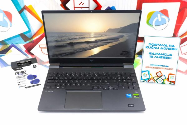 Laptop HP Victus 15-fa1046nm i5-12450H RTX 4050 512GB SSD 16GB DDR4 15,6''