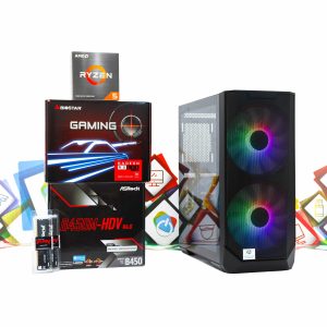 Gaming PC Airstream IT-3503-19 R5 5500 RX 580 480GB SSD 16GB DDR4