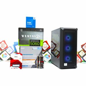 Gaming PC Archon 2 Mesh-44B i5-14400F RTX 5060 1TB SSD 16GB DDR4