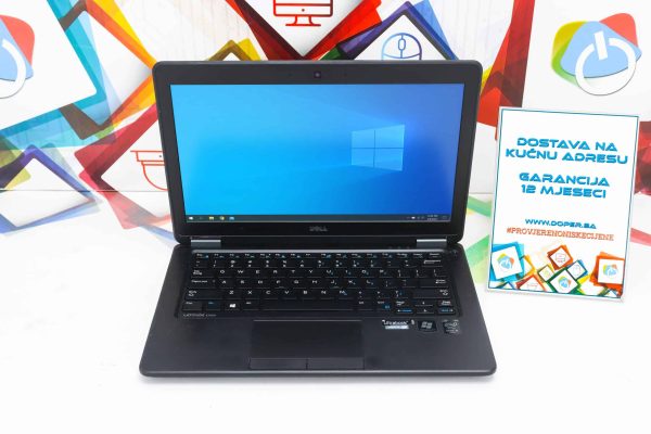 Laptop Dell Latitude E7250 i5-5300u 256GB SSD 8GB RAM 12,5"