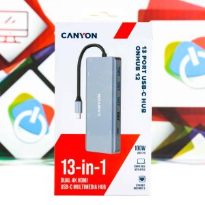 Multiport Hub Canyon OnHub 12 13 port USB-C