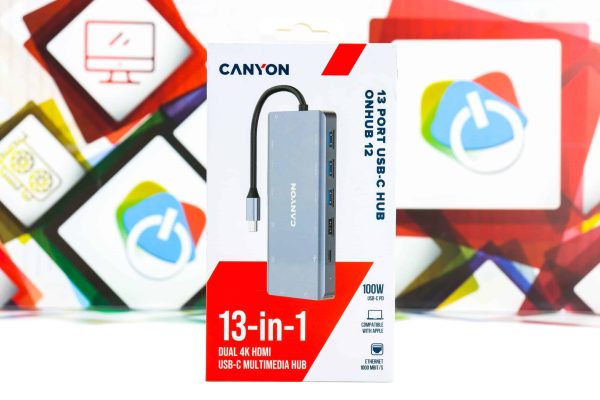 Multiport Hub Canyon OnHub 12 13 port USB-C