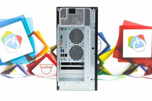 Office uredski set Fujitsu P557 Tower + HP E24d G4 24" - Slika 7