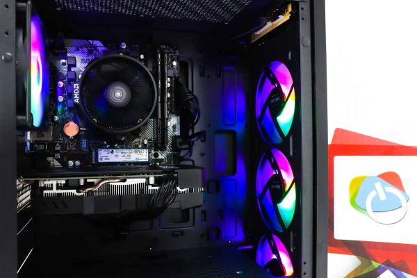 Gaming PC Cougar MX110-03 R5 5600 RX 580 500GB SSD 16GB DDR4 - Slika 16