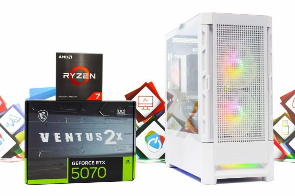 Gaming PC Cougar AirFace W-04 R7 5700X RTX 5070 1TB SSD 32GB DDR4 - Slika 2