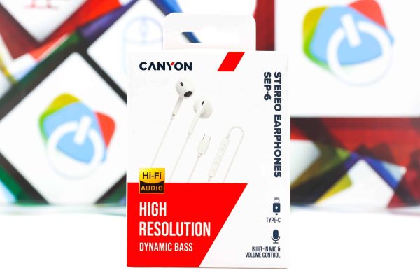 Slušalice Canyon SEP-6 Stereo Earphones