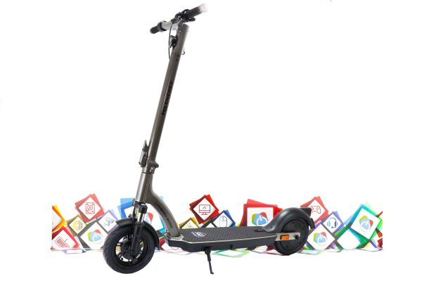 Električni romobil MS ENERGY Urban 500 Black - Slika 2