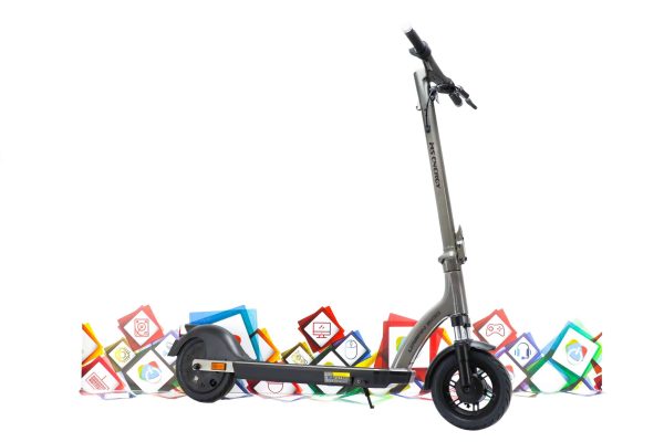Električni romobil MS ENERGY Urban 500 Black - Slika 4