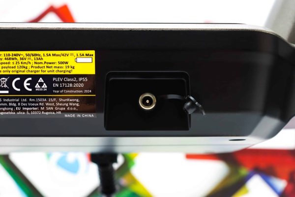 Električni romobil MS ENERGY Urban 500 Black - Slika 7